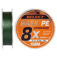 Шнур Select Basic PE 8x 150m (темн-зел.) #1.2/0.16mm 20lb/9.3kg (18703135)